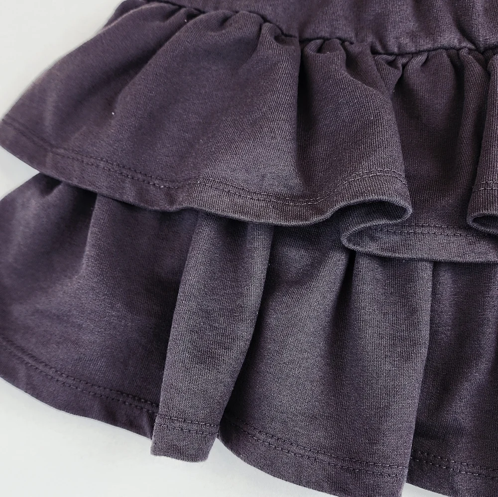 Haute Hippie Grey Layered Skirt